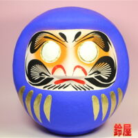 絵付け用の高崎だるま・青色